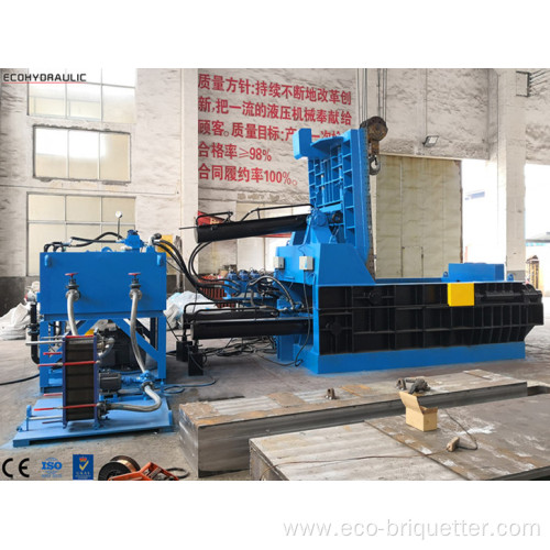 Hydraulic Steel Aluminum Metal Shavings Packaging Machine